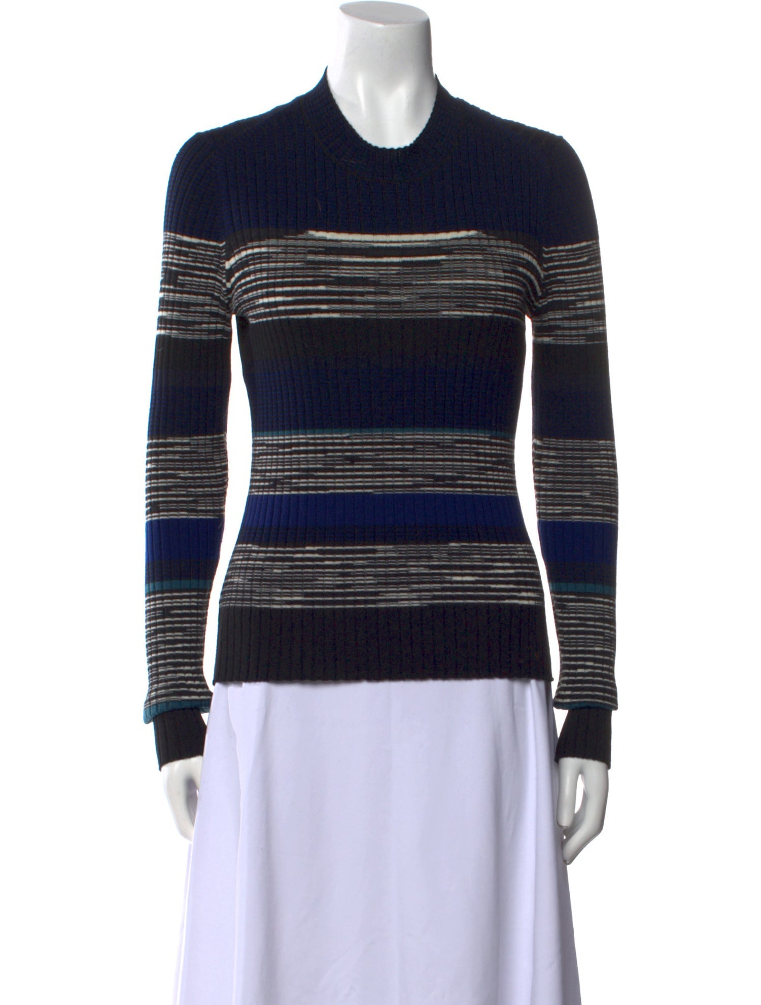 Proenza Schouler Wool Striped Sweater
