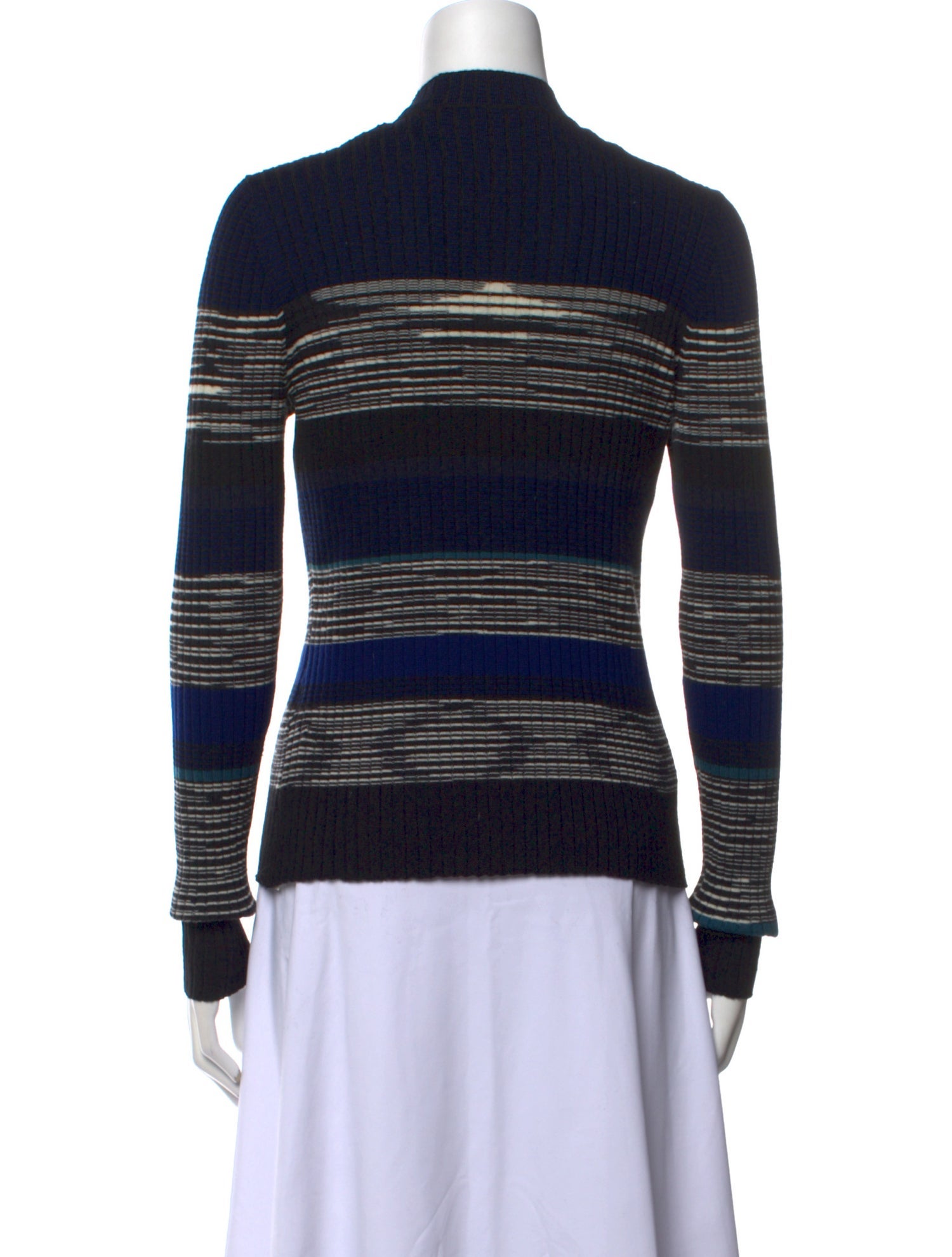 Proenza Schouler Wool Striped Sweater