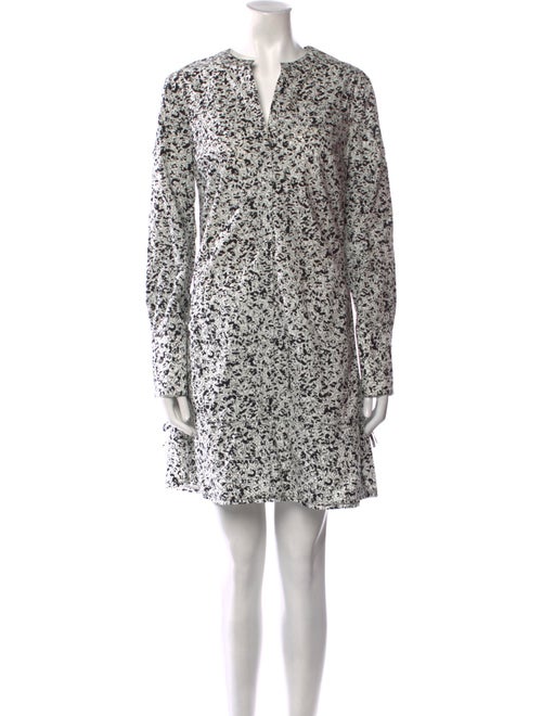 Proenza Schouler Floral Print Mini Dress