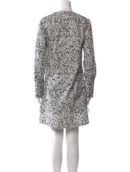 Proenza Schouler Floral Print Mini Dress