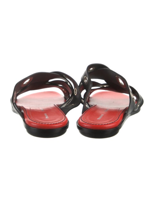 Proenza Schouler Leather Studded Accents Slides