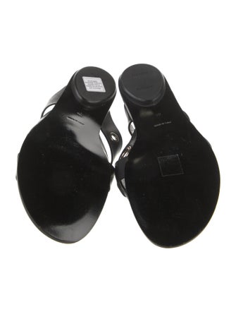 Proenza Schouler Leather Studded Accents Slides