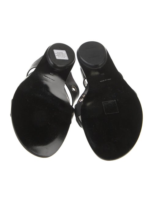 Proenza Schouler Leather Studded Accents Slides