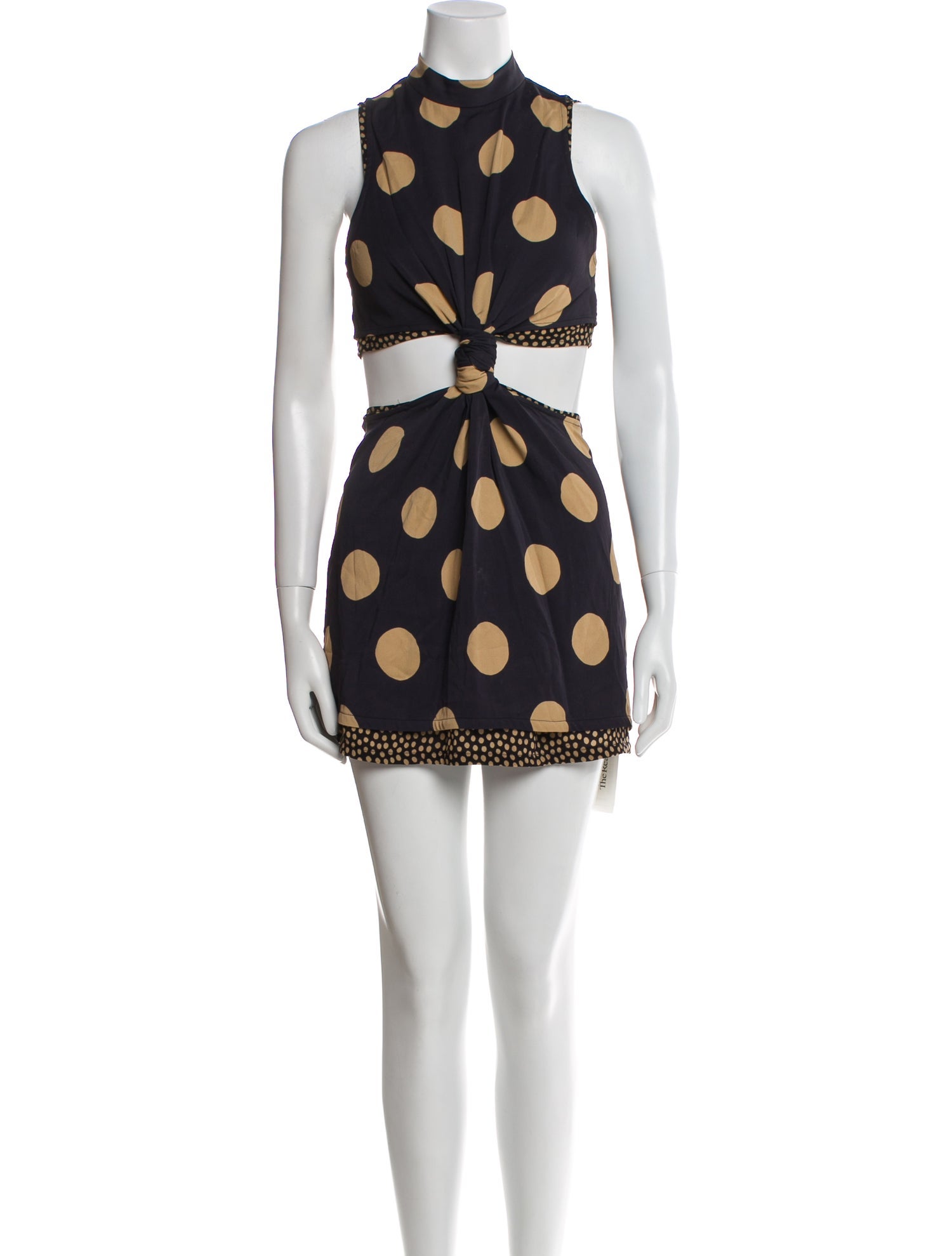 Proenza Schouler Polka Dot Print Mini Dress
