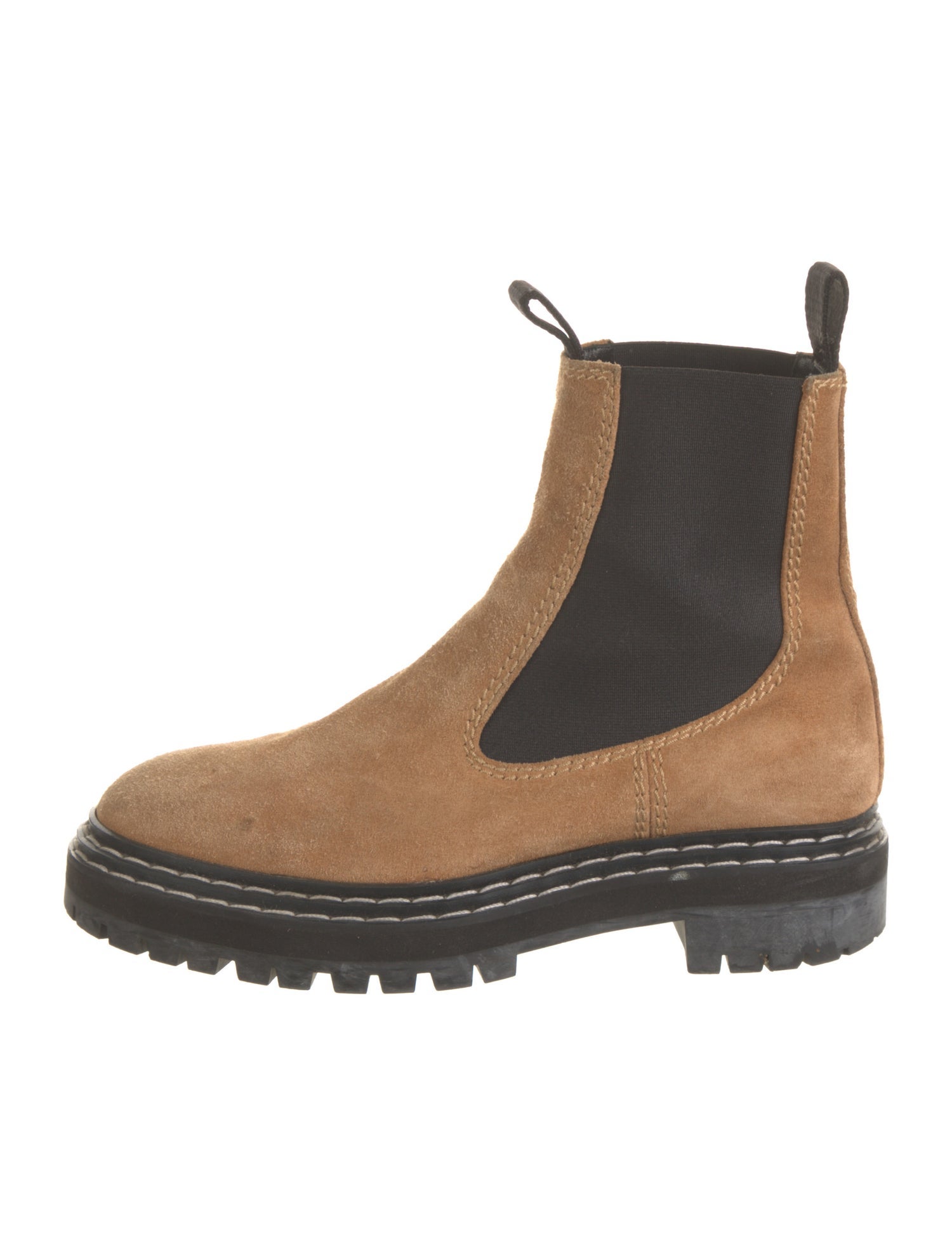 Proenza Schouler Suede Chelsea Boots