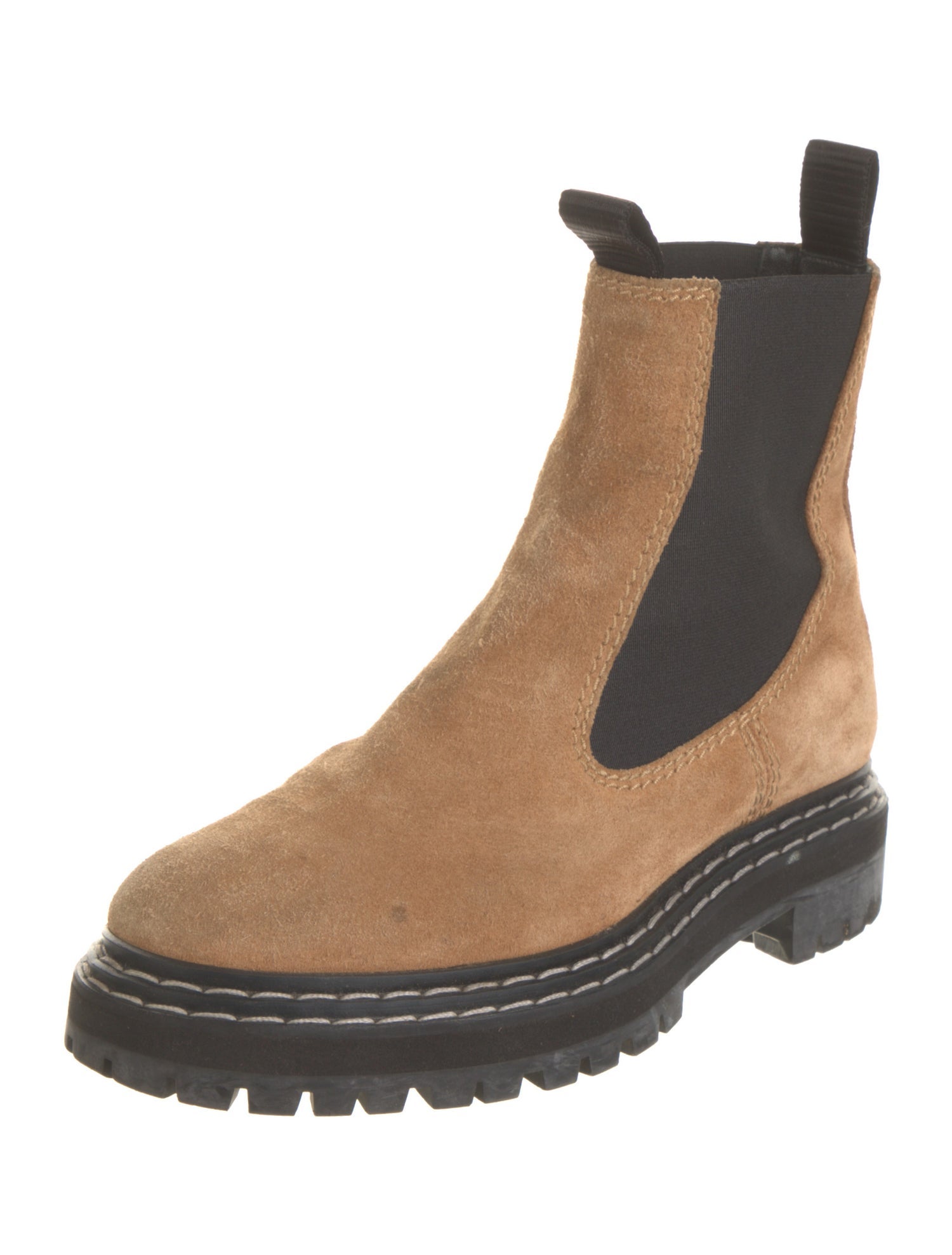 Proenza Schouler Suede Chelsea Boots