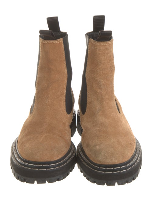 Proenza Schouler Suede Chelsea Boots
