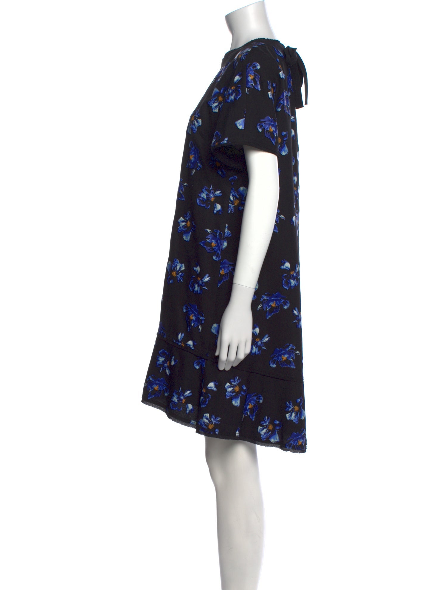 Proenza Schouler Floral Print Mini Dress