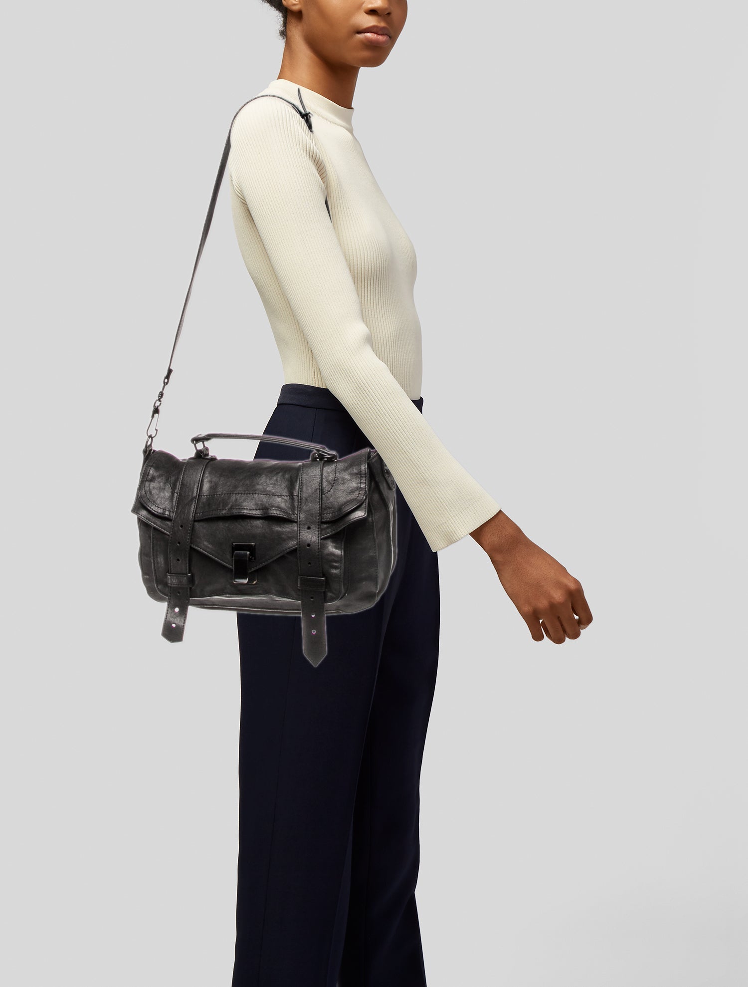 Proenza Schouler Leather Top Handle Bag