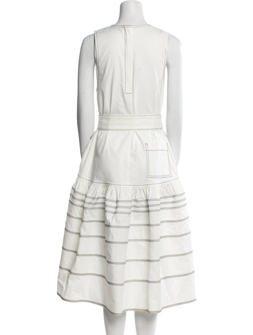 Proenza Schouler Crew Neck Midi Length Dress