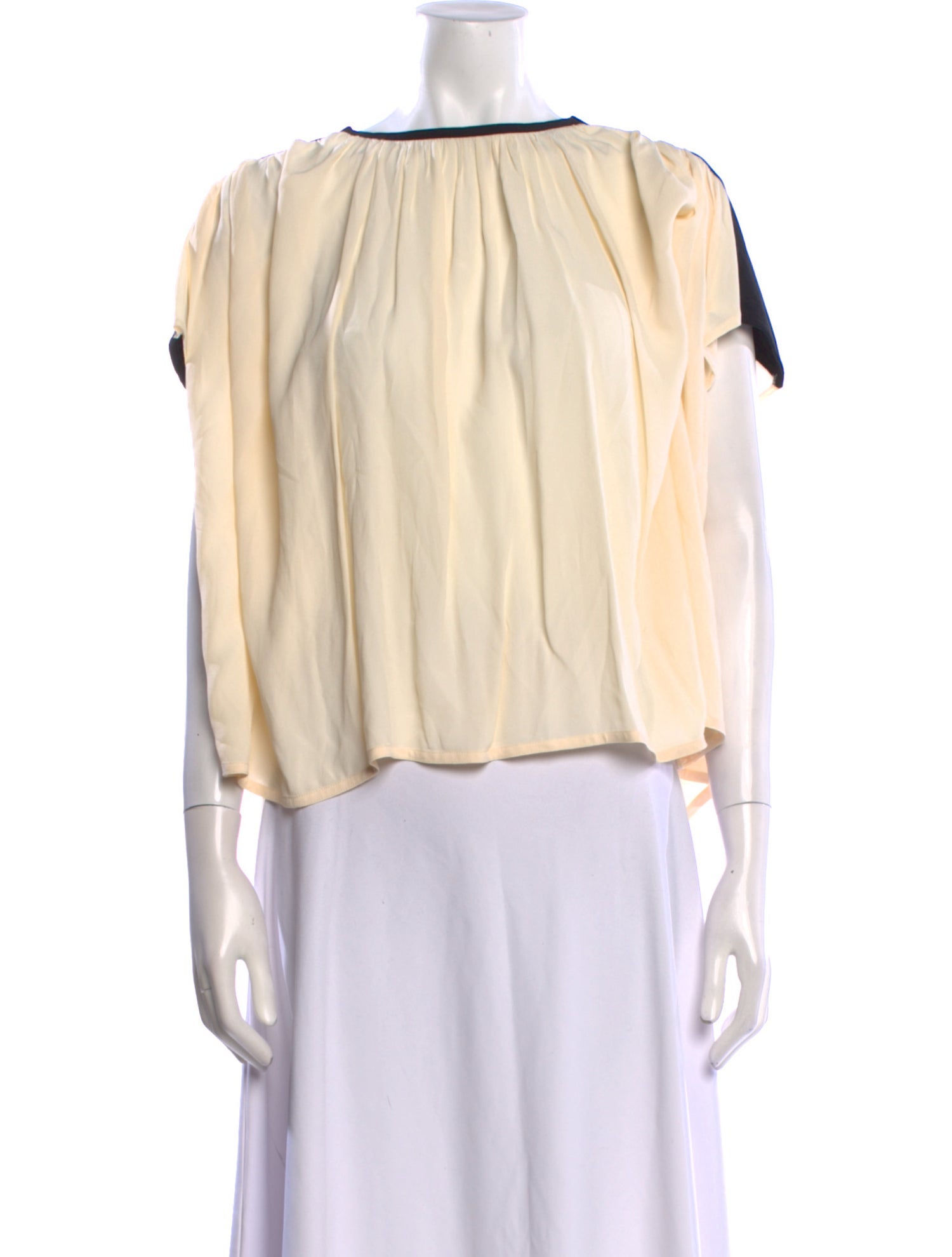 Proenza Schouler Bateau Neckline Sleeveless Blouse