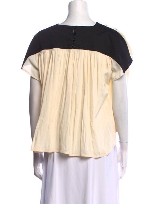 Proenza Schouler Bateau Neckline Sleeveless Blouse