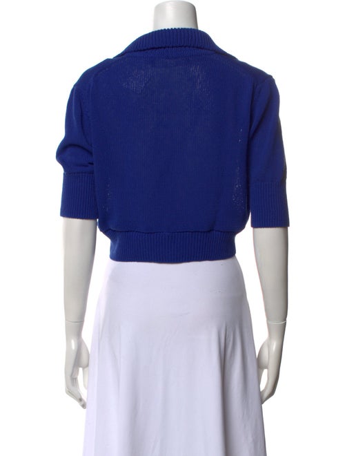 Proenza Schouler Wool V-Neck Crop Top
