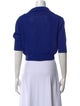 Proenza Schouler Wool V-Neck Crop Top