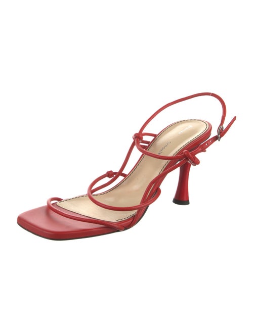 Proenza Schouler Leather Slingback Sandals