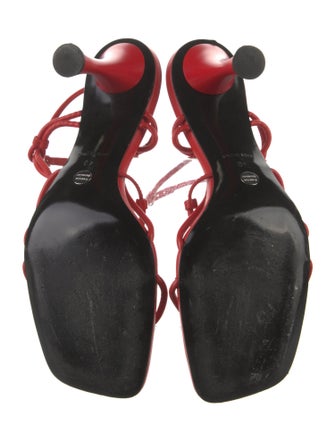 Proenza Schouler Leather Slingback Sandals