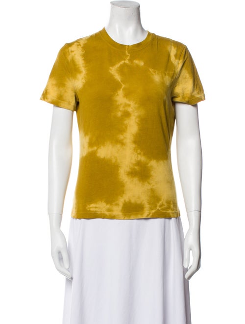 Proenza Schouler Tie-Dye Print Crew Neck T-Shirt