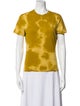 Proenza Schouler Tie-Dye Print Crew Neck T-Shirt