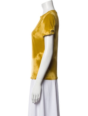 Proenza Schouler Tie-Dye Print Crew Neck T-Shirt