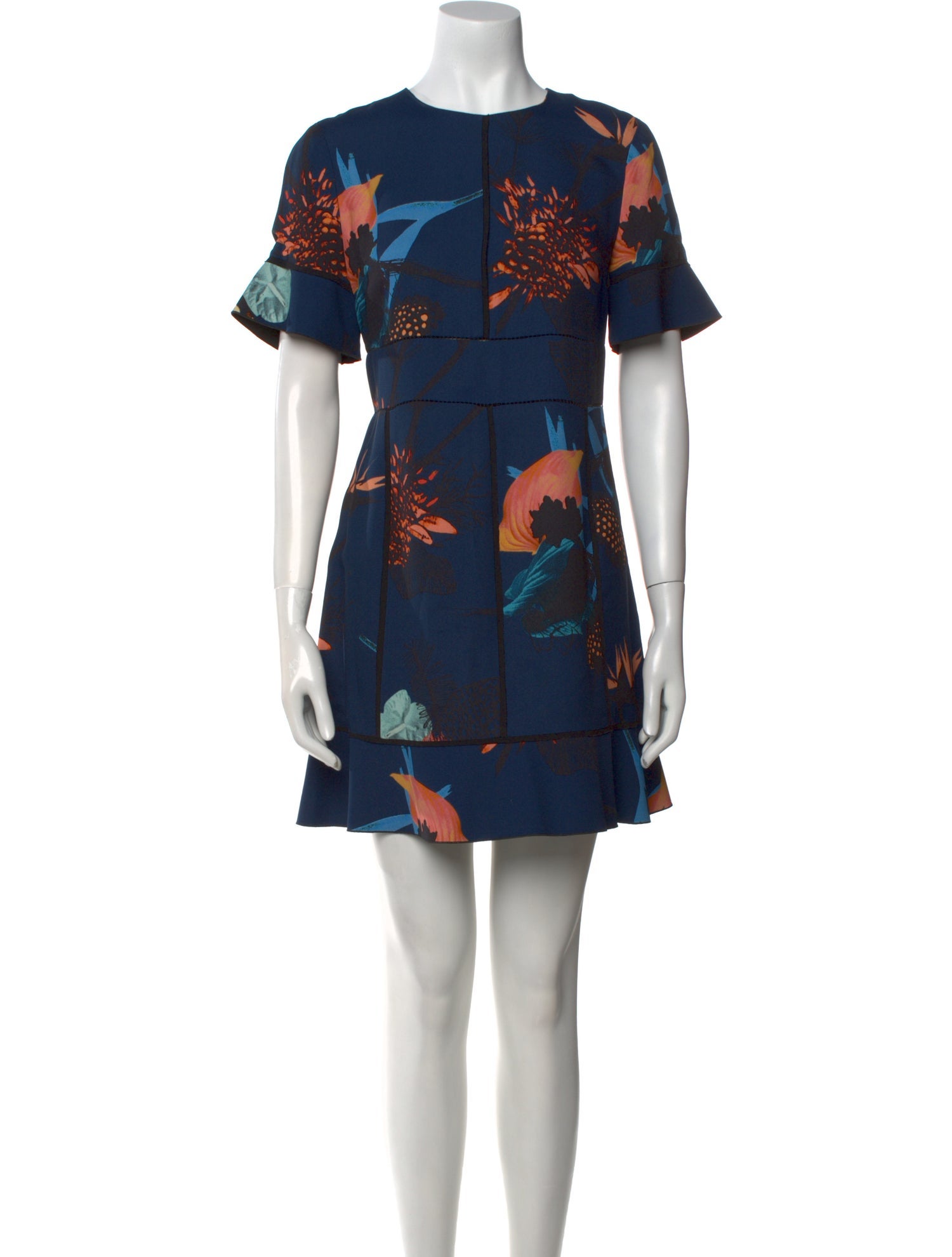 Proenza Schouler Printed Mini Dress