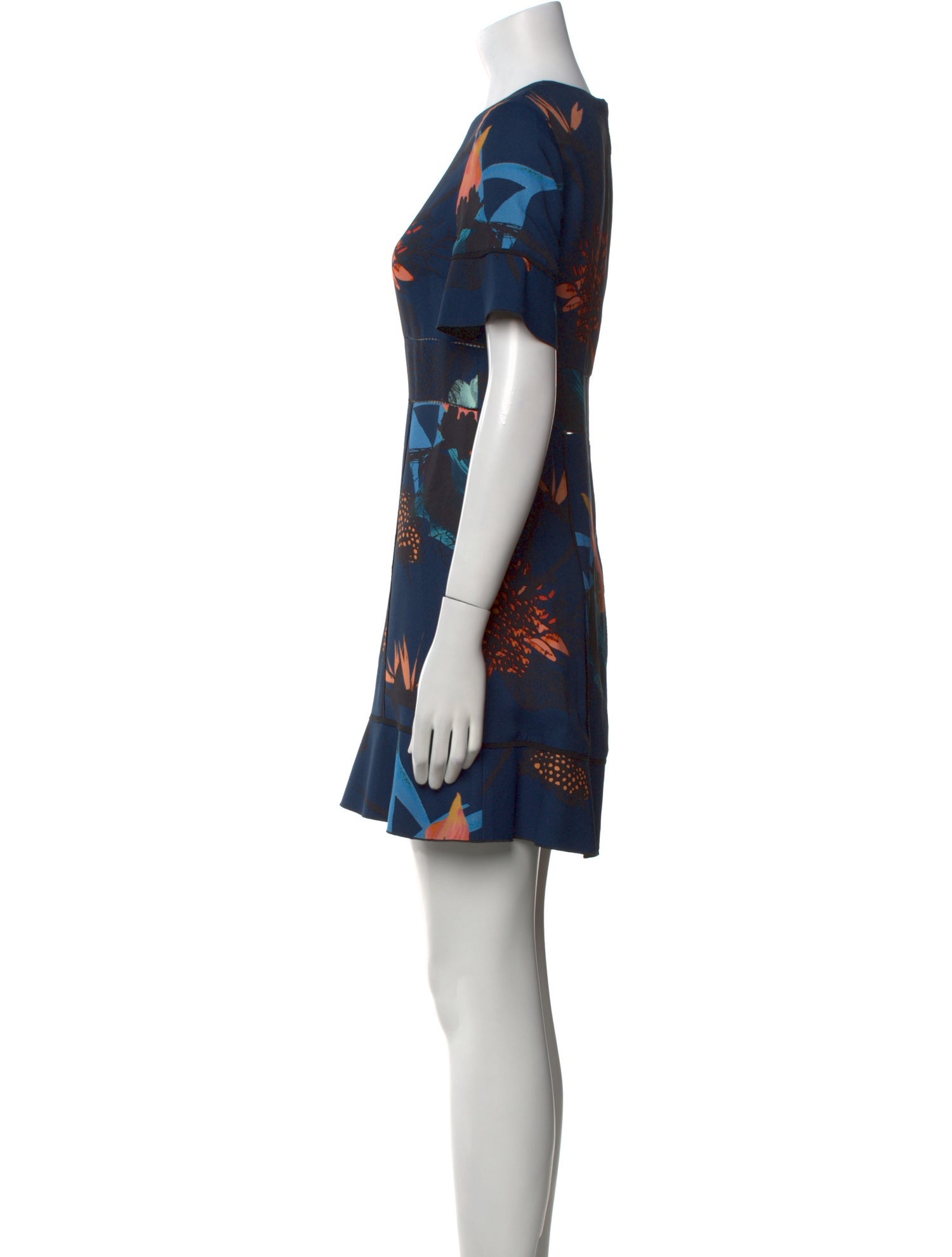 Proenza Schouler Printed Mini Dress