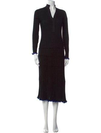 Proenza Schouler Silk Midi Length Dress