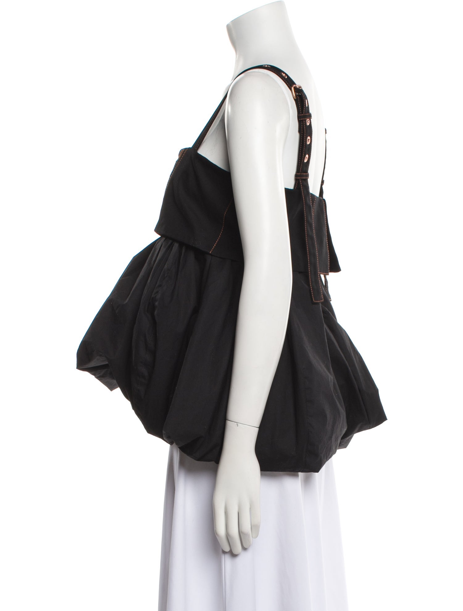 Proenza Schouler Square Neckline Sleeveless Top