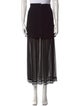 Proenza Schouler Silk Midi Length Skirt