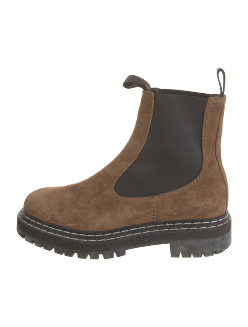 Proenza Schouler Suede Chelsea Boots