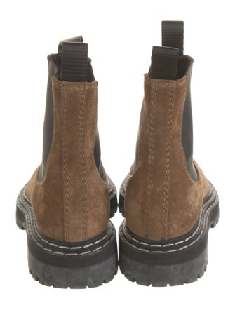 Proenza Schouler Suede Chelsea Boots