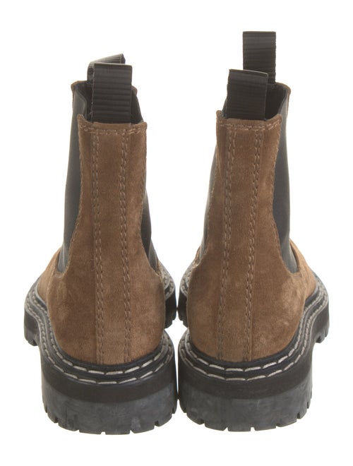 Proenza Schouler Suede Chelsea Boots