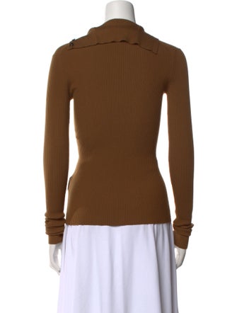Proenza Schouler Merino Wool Long Sleeve Top