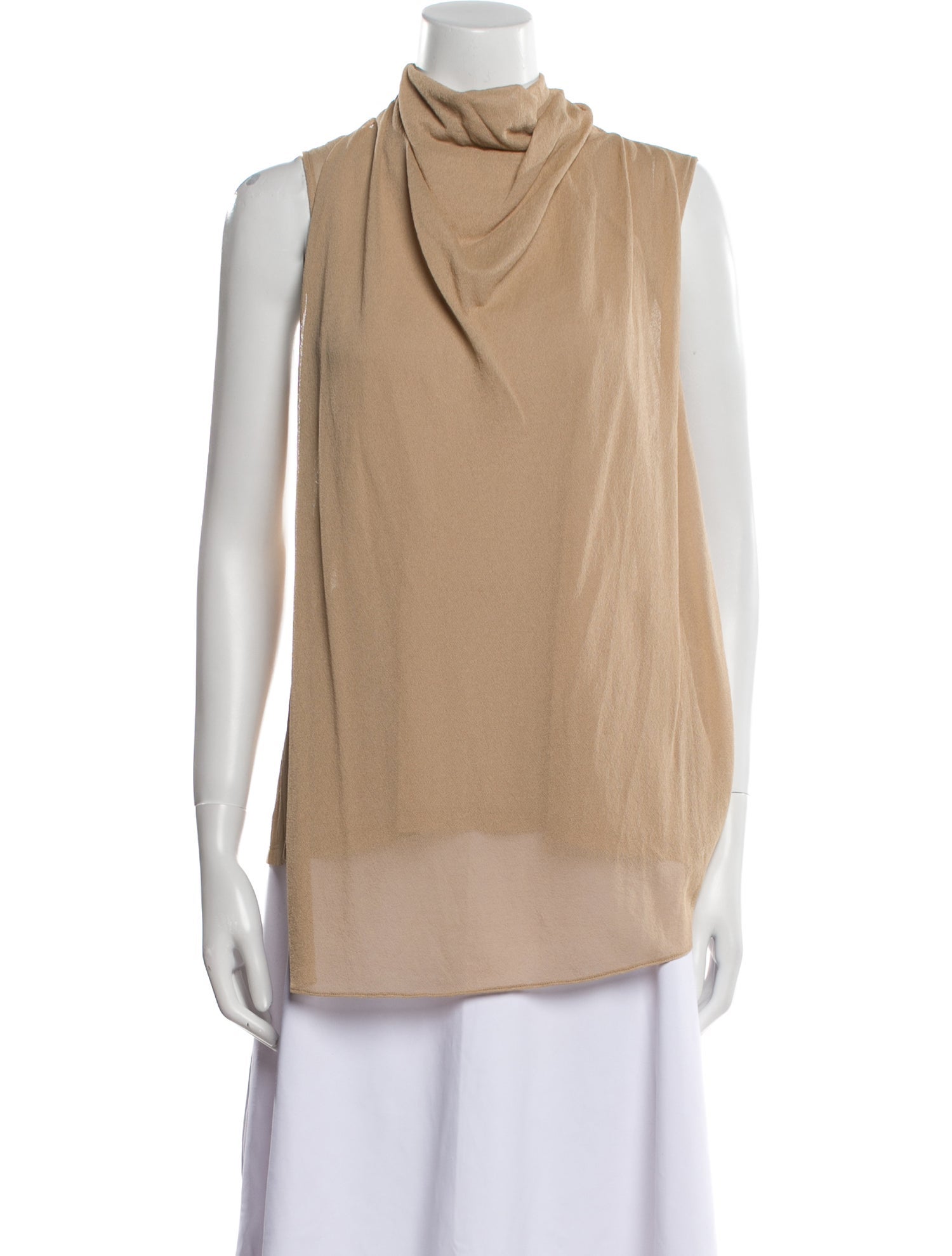 Proenza Schouler Cowl Neck Sleeveless Tunic