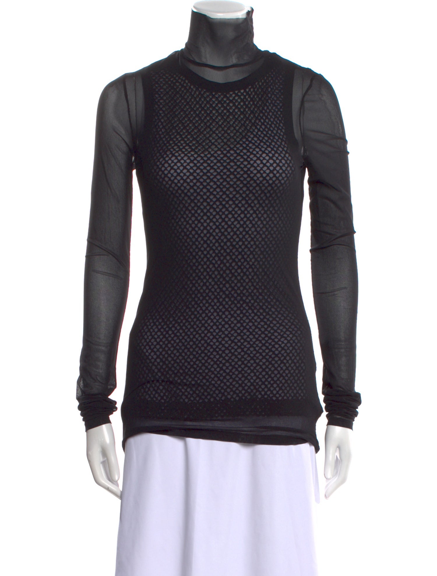 Proenza Schouler Turtleneck Long Sleeve Sweatshirt