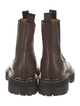Proenza Schouler Leather Chelsea Boots
