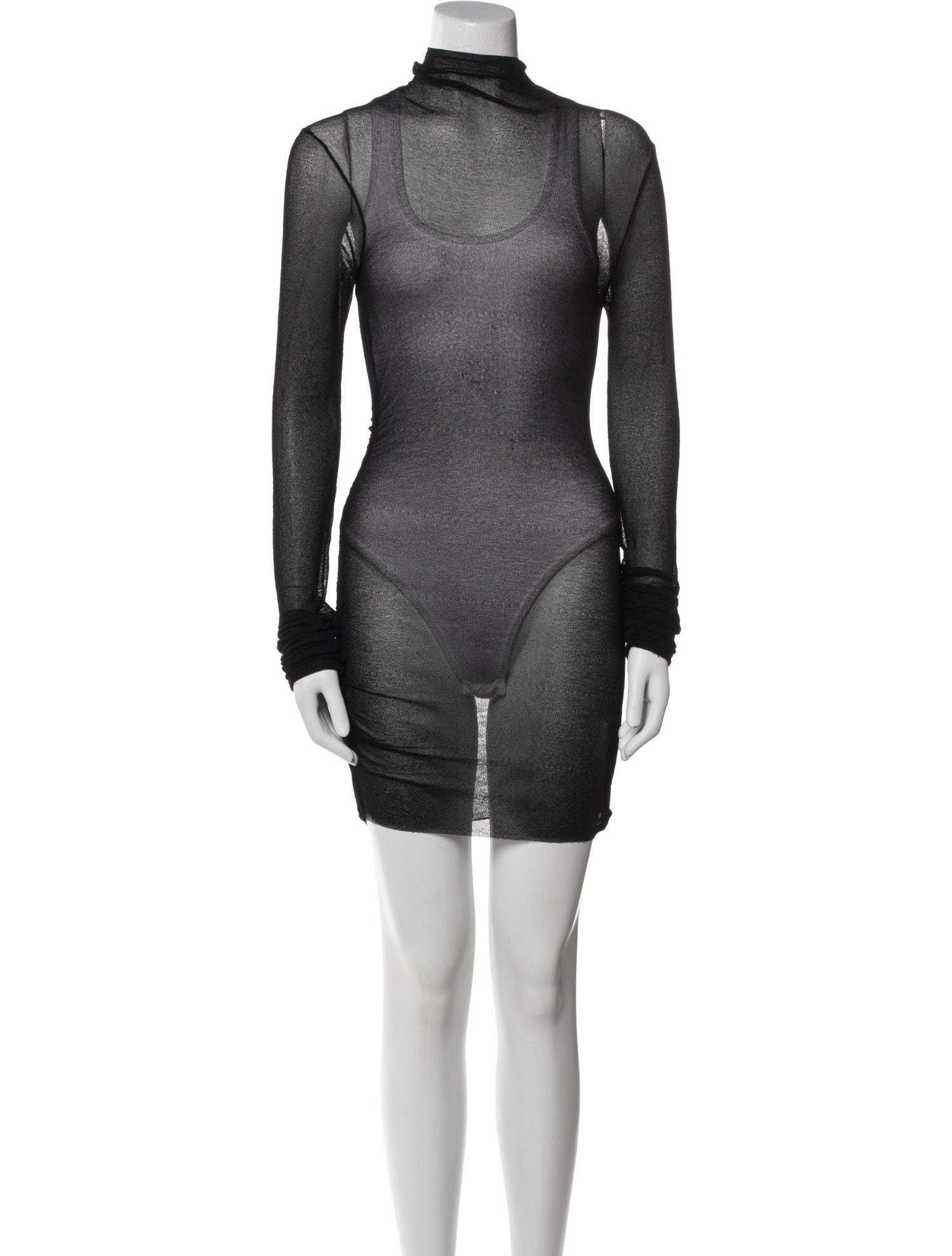 Proenza Schouler Turtleneck Mini Dress