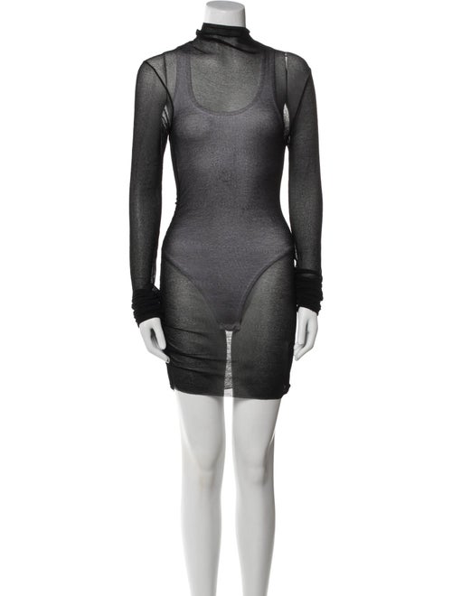 Proenza Schouler Turtleneck Mini Dress