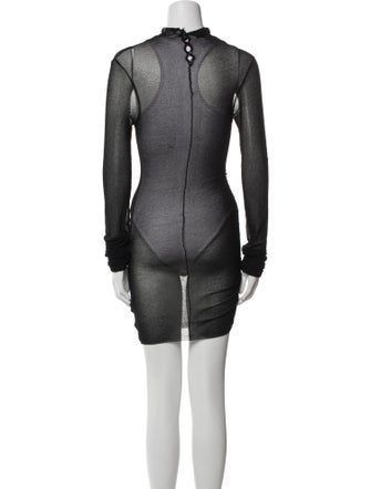 Proenza Schouler Turtleneck Mini Dress