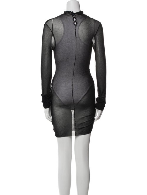 Proenza Schouler Turtleneck Mini Dress