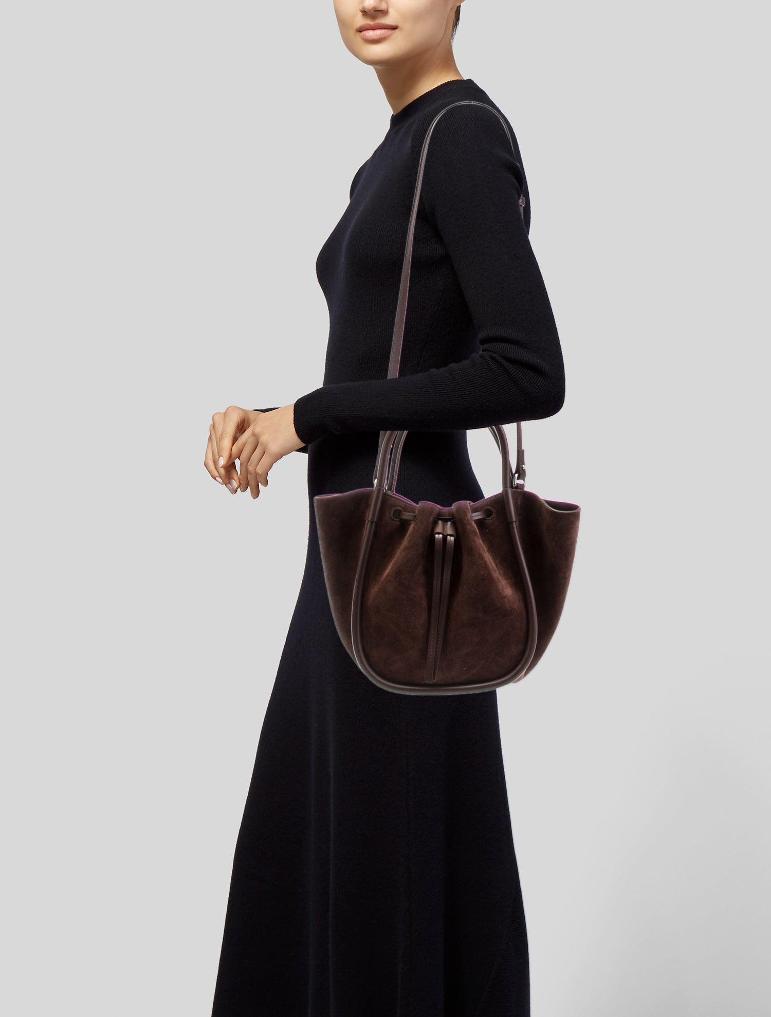 Proenza Schouler Suede Top Handle Bag