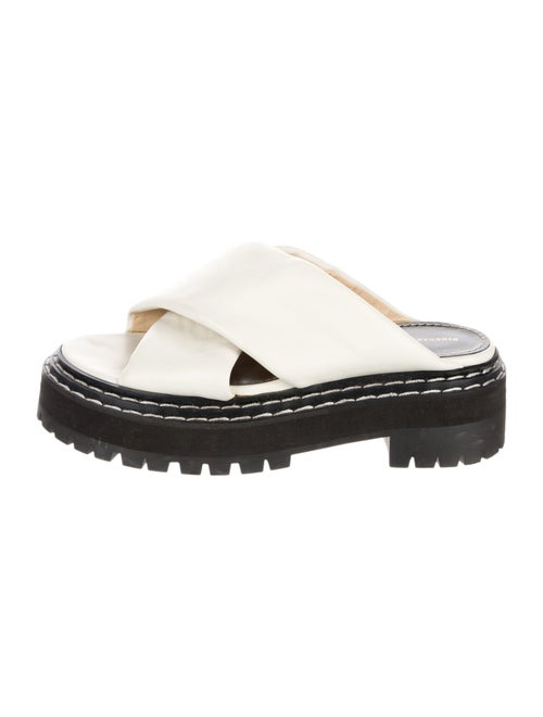 Proenza Schouler Leather Slides