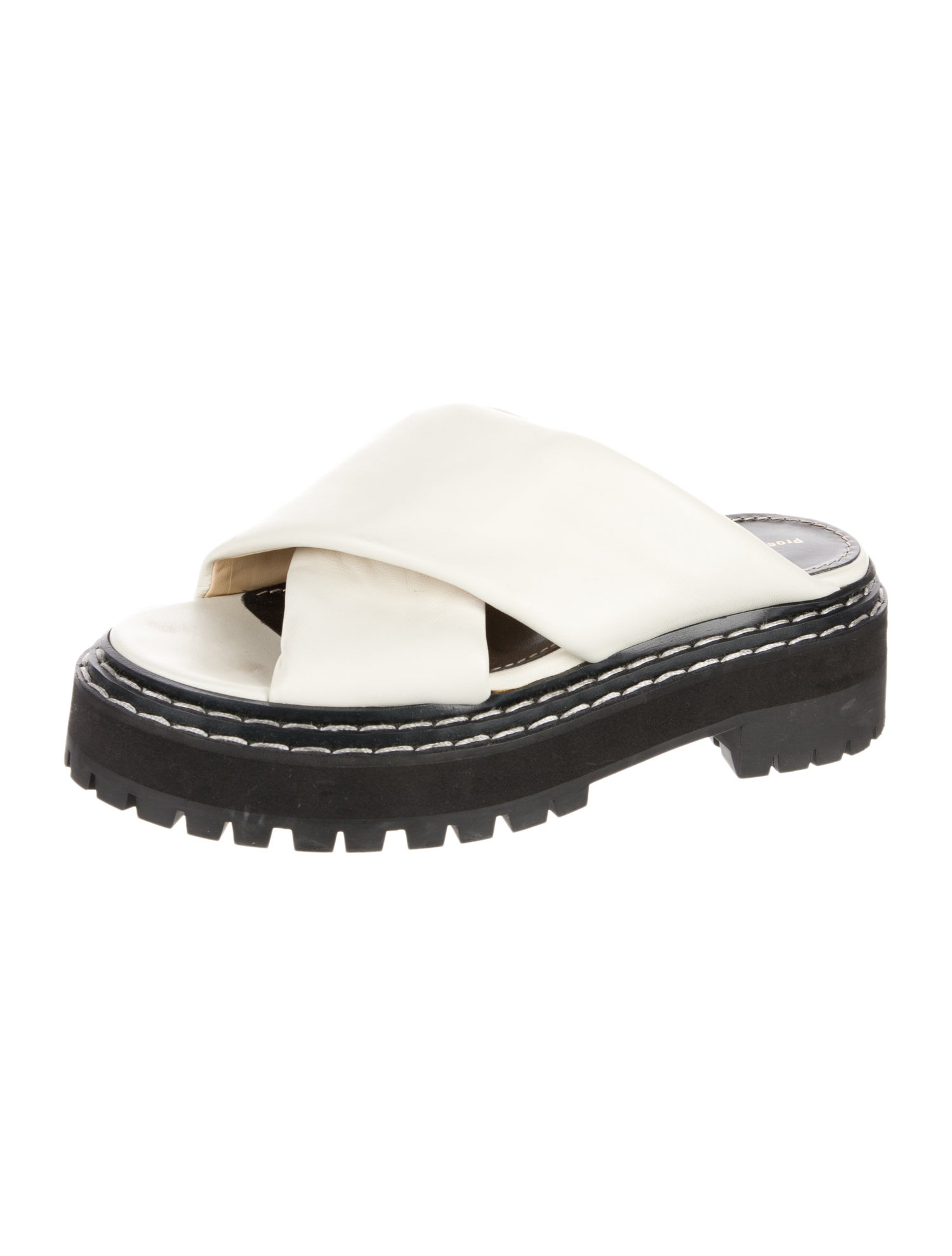 Proenza Schouler Leather Slides