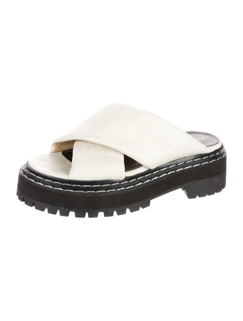 Proenza Schouler Leather Slides