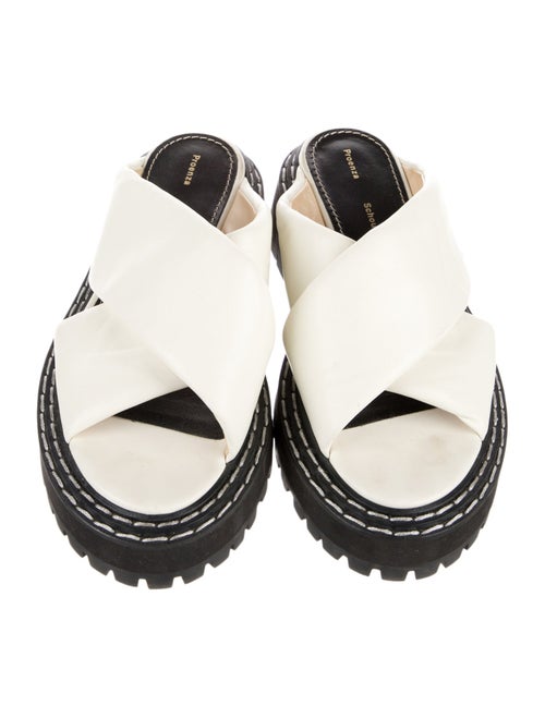 Proenza Schouler Leather Slides