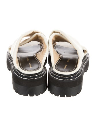 Proenza Schouler Leather Slides