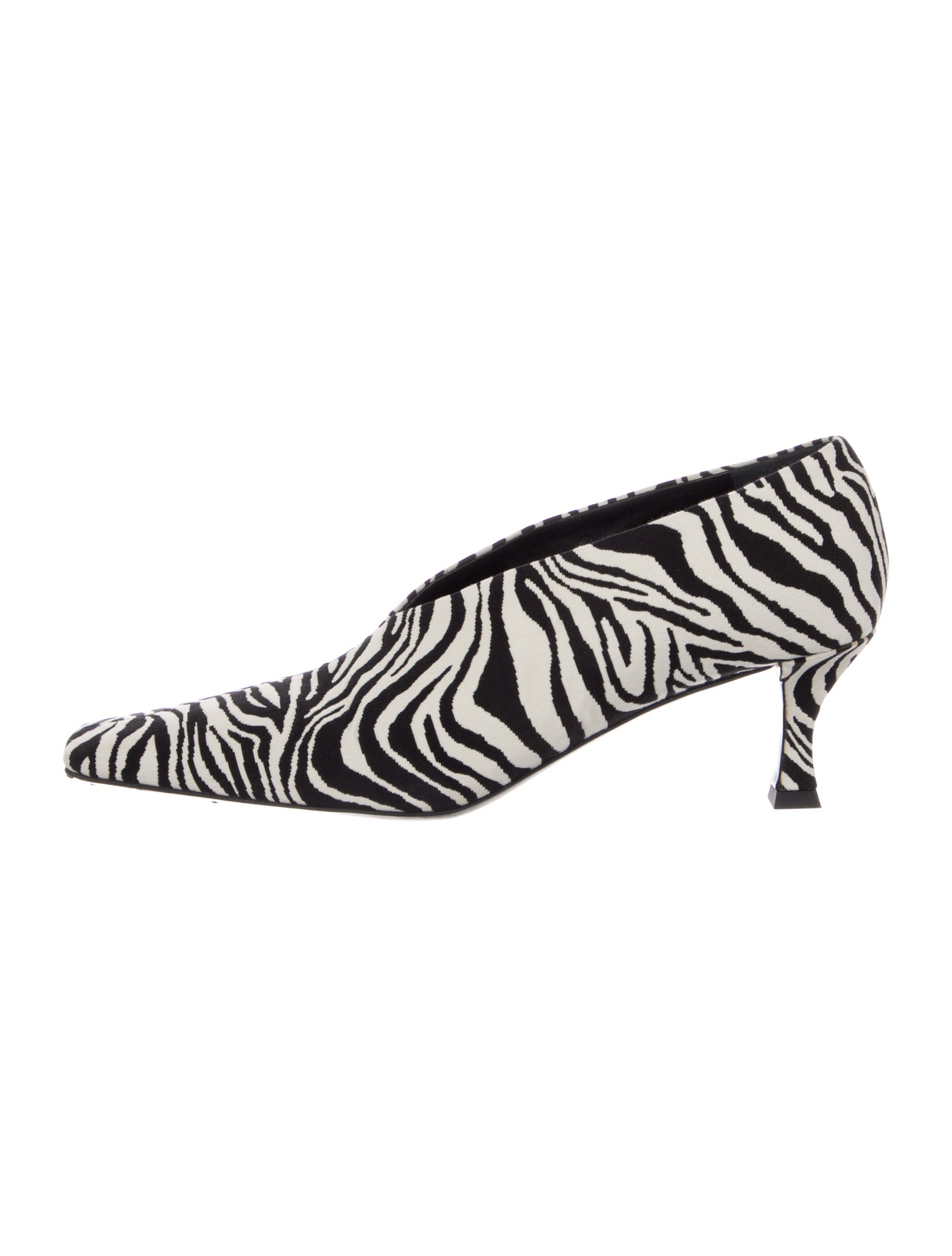 Proenza Schouler Jacquard Animal Print Pumps