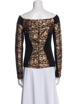 Proenza Schouler Silk Printed Top