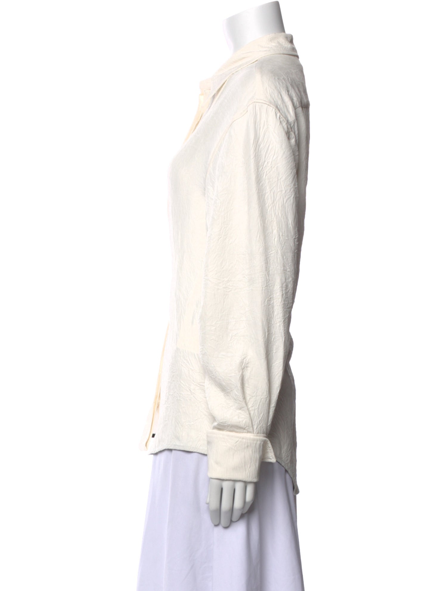 Proenza Schouler Long Sleeve Button-Up Top w/ Tags