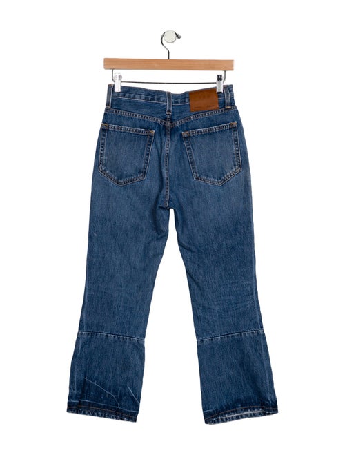 Proenza Schouler Mid-Rise Wide Leg Jeans