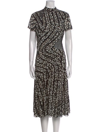 Proenza Schouler Silk Midi Length Dress
